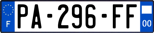 PA-296-FF