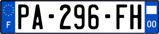 PA-296-FH