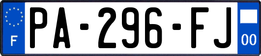 PA-296-FJ