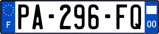 PA-296-FQ