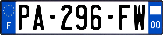 PA-296-FW
