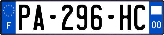 PA-296-HC