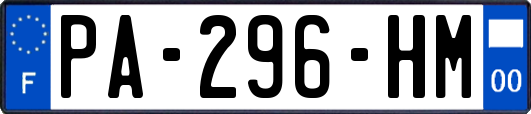 PA-296-HM