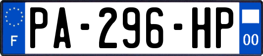 PA-296-HP