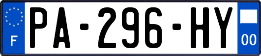 PA-296-HY