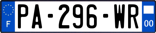 PA-296-WR