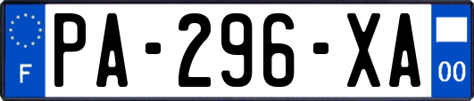 PA-296-XA