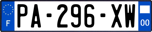 PA-296-XW