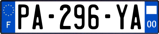PA-296-YA