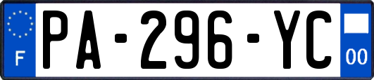 PA-296-YC