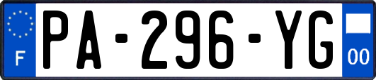PA-296-YG