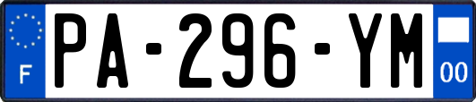 PA-296-YM