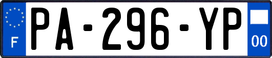 PA-296-YP