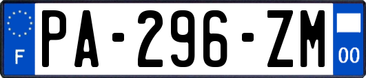 PA-296-ZM