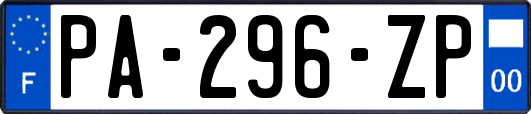PA-296-ZP