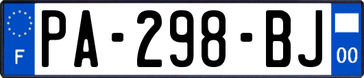 PA-298-BJ