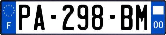 PA-298-BM