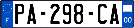 PA-298-CA