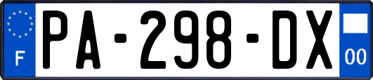 PA-298-DX