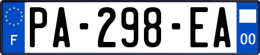 PA-298-EA