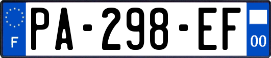 PA-298-EF