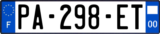 PA-298-ET
