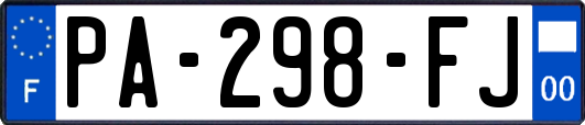 PA-298-FJ