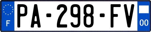 PA-298-FV