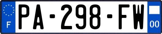 PA-298-FW