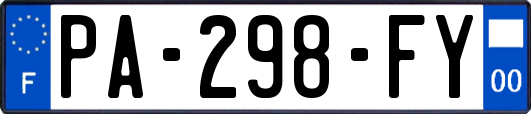 PA-298-FY