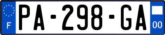 PA-298-GA