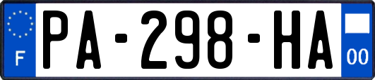 PA-298-HA