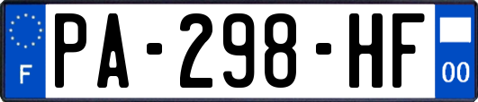 PA-298-HF