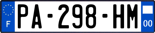 PA-298-HM