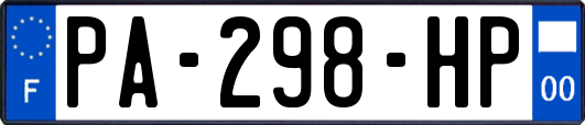 PA-298-HP