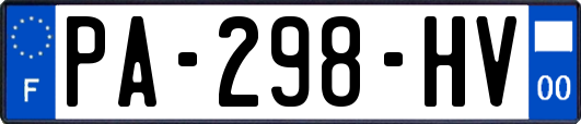 PA-298-HV