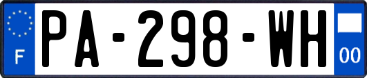 PA-298-WH