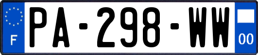 PA-298-WW