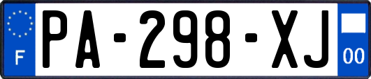 PA-298-XJ