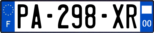 PA-298-XR