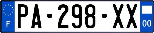 PA-298-XX