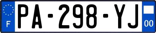 PA-298-YJ