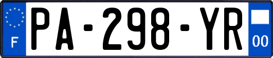 PA-298-YR