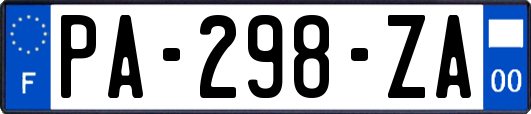 PA-298-ZA