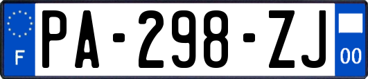 PA-298-ZJ