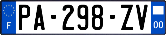 PA-298-ZV