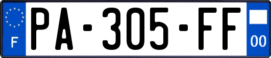 PA-305-FF