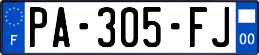 PA-305-FJ