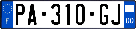 PA-310-GJ
