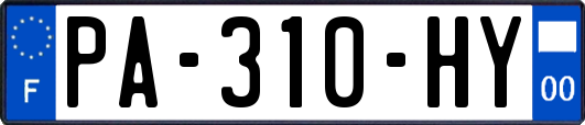 PA-310-HY
